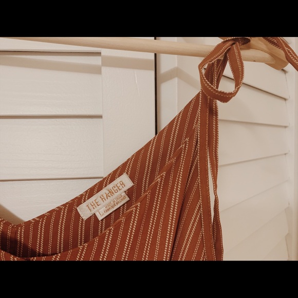 Orange, Summer Dress - Picture 4 of 4